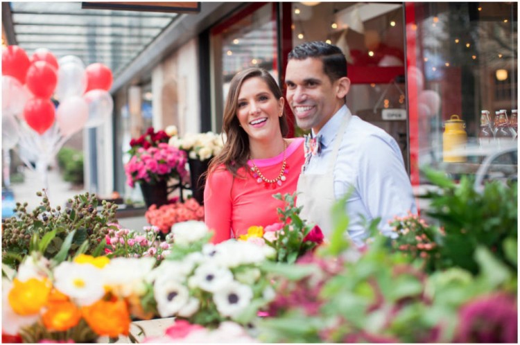 Sinclair & Moore Valentines Pop up Flower Shop 10