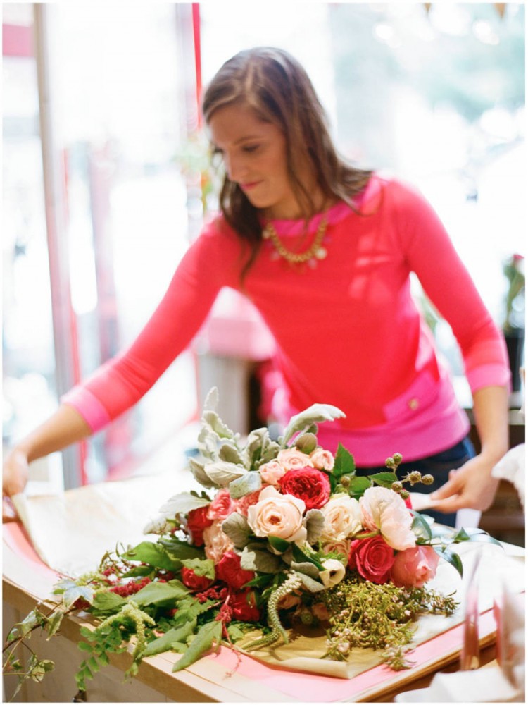Sinclair & Moore Valentines Pop up Flower Shop 18