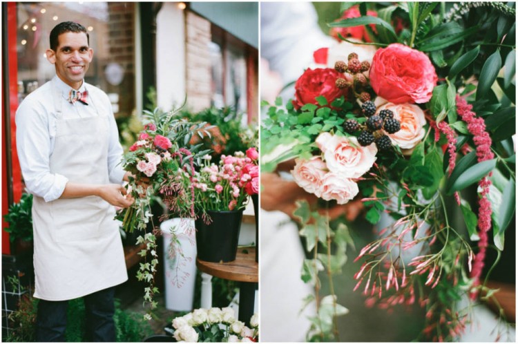 Sinclair & Moore Valentines Pop up Flower Shop 31