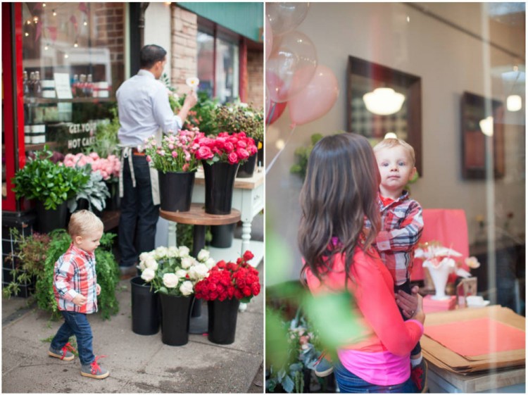 Sinclair & Moore Valentines Pop up Flower Shop 37