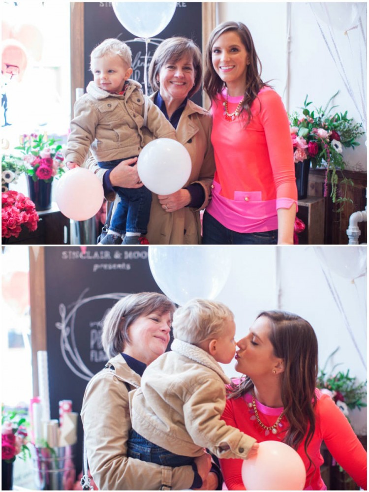 Sinclair & Moore Valentines Pop up Flower Shop 38