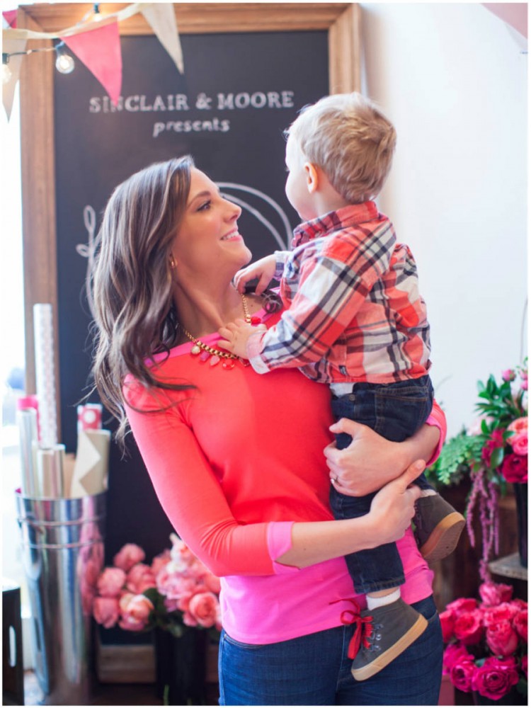 Sinclair & Moore Valentines Pop up Flower Shop 64