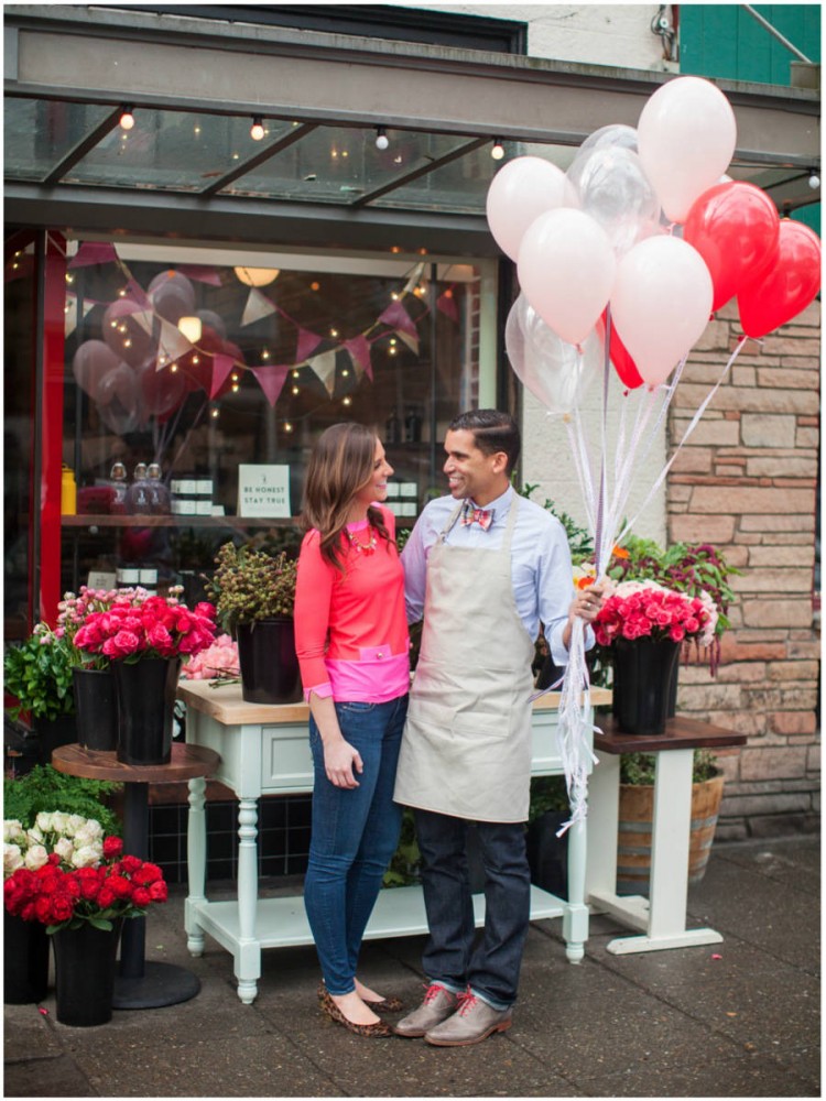 Sinclair & Moore Valentines Pop up Flower Shop 8